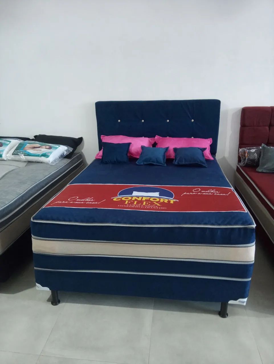 Cama casal de Molas Ensacadas, Precinho de fábrica.  - Foto 3