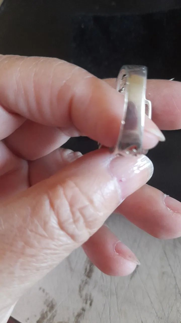 Lindo anel em prata - Foto 4