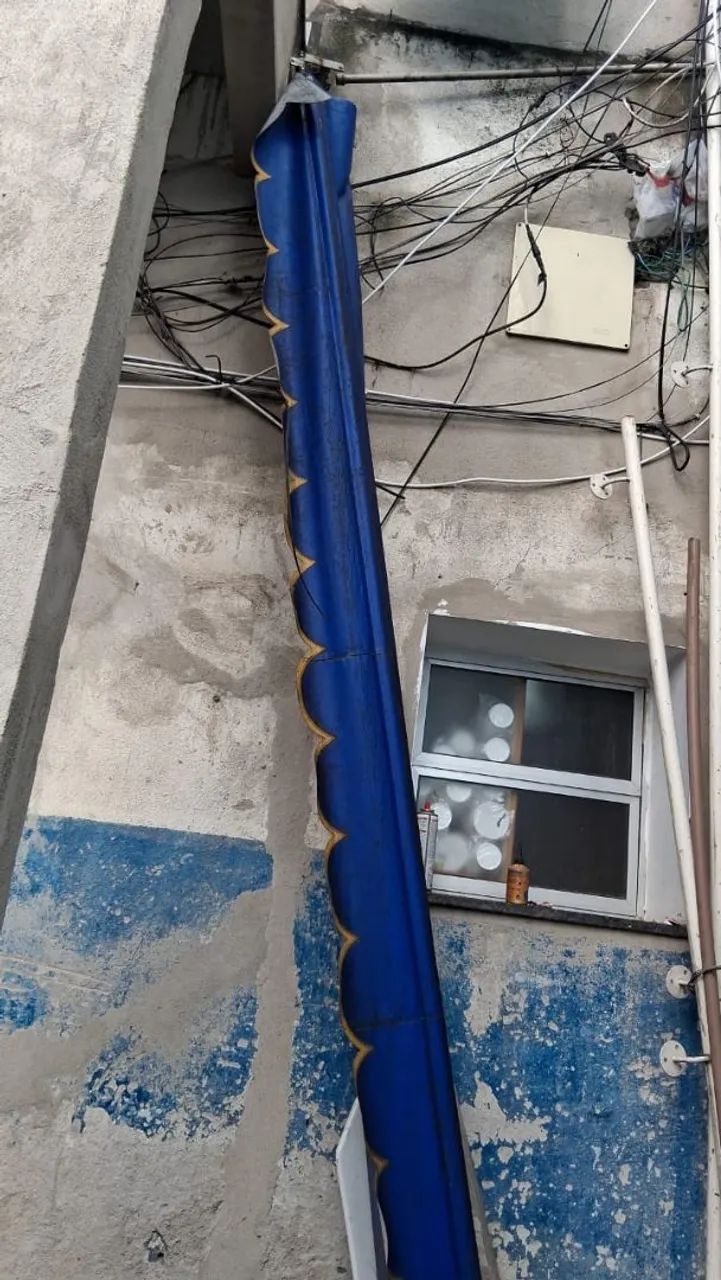Toldo azul 
