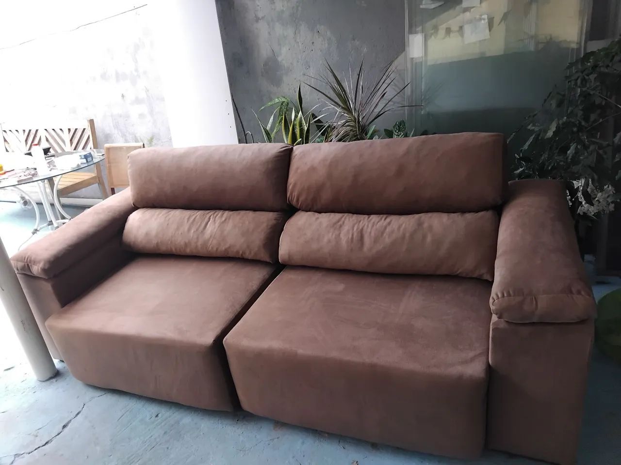 Sofa retrátil e reclinável ( aceita cartão) - Foto 2