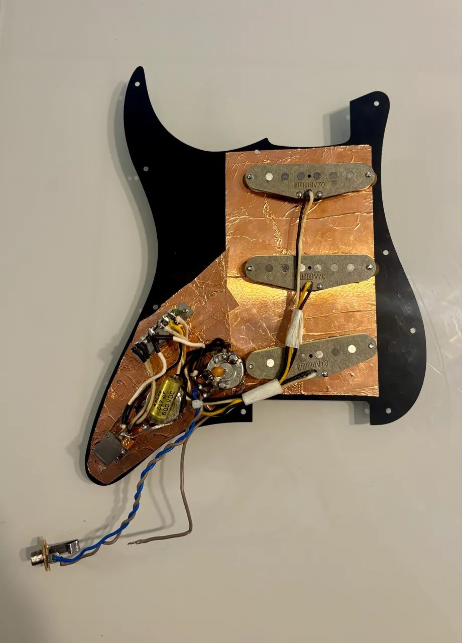 Kit elétrica e captação stratocaster  - Foto 4