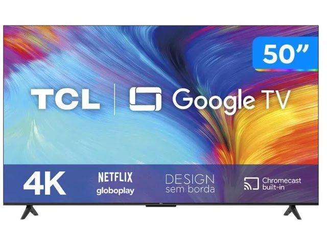 Vendo TV Android TCL smartv 4k 50 polegadas top de linha 