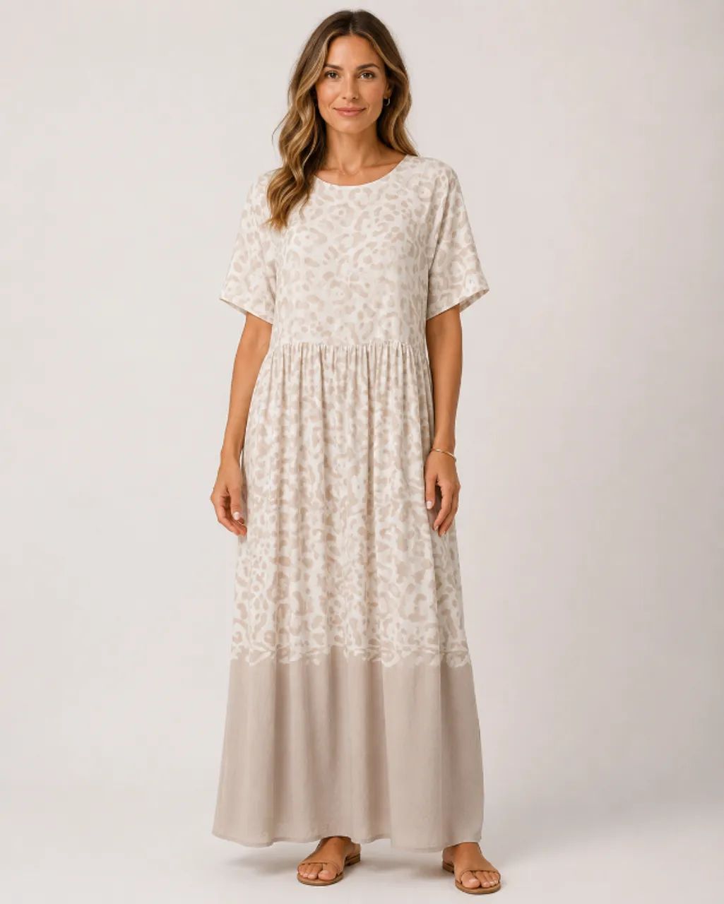 Vestido longo Shoulder tamanho 44 em viscose