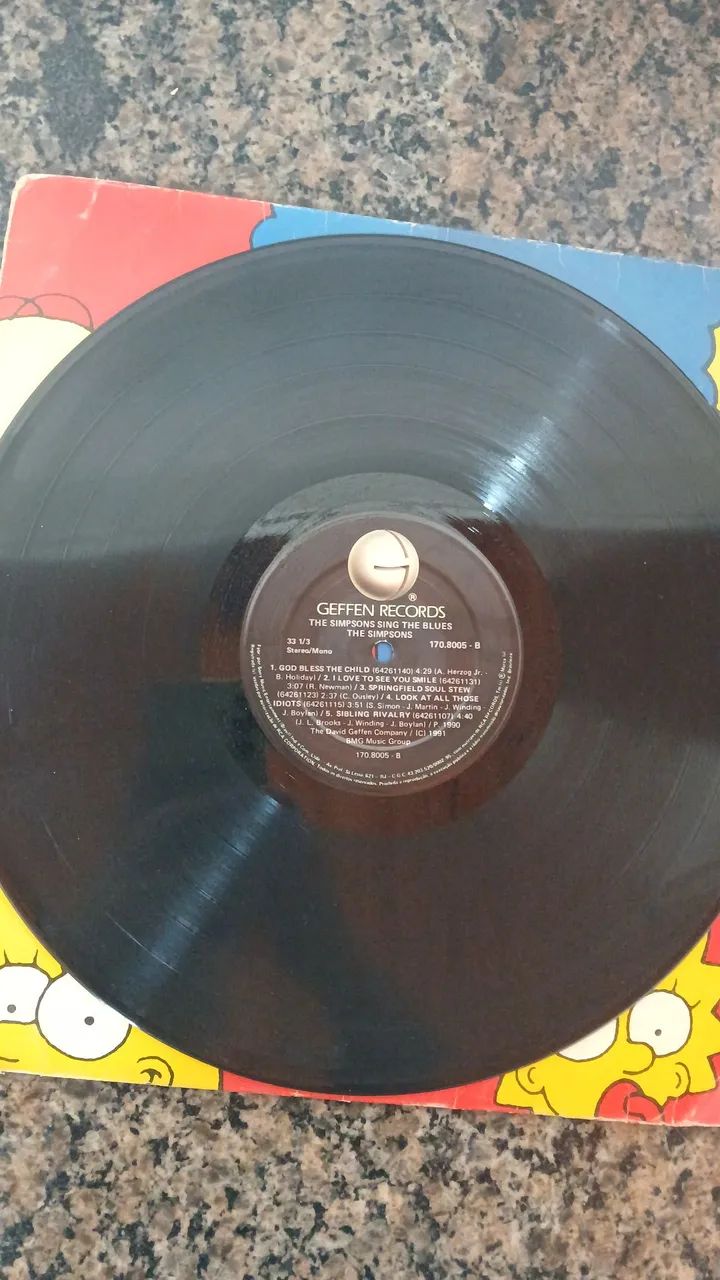 Lote de Discos de Vinil (25 itens) - Beatles, Os Replicantes, Simpsons e outros<br> - Foto 4