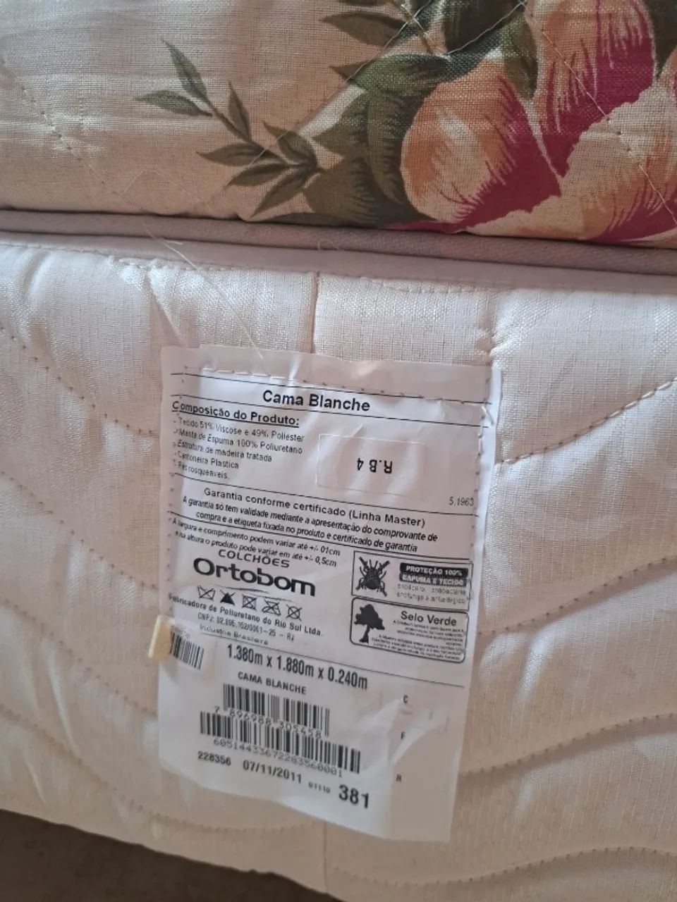 2 camas de casal  com colchão Ortobom  - Foto 2