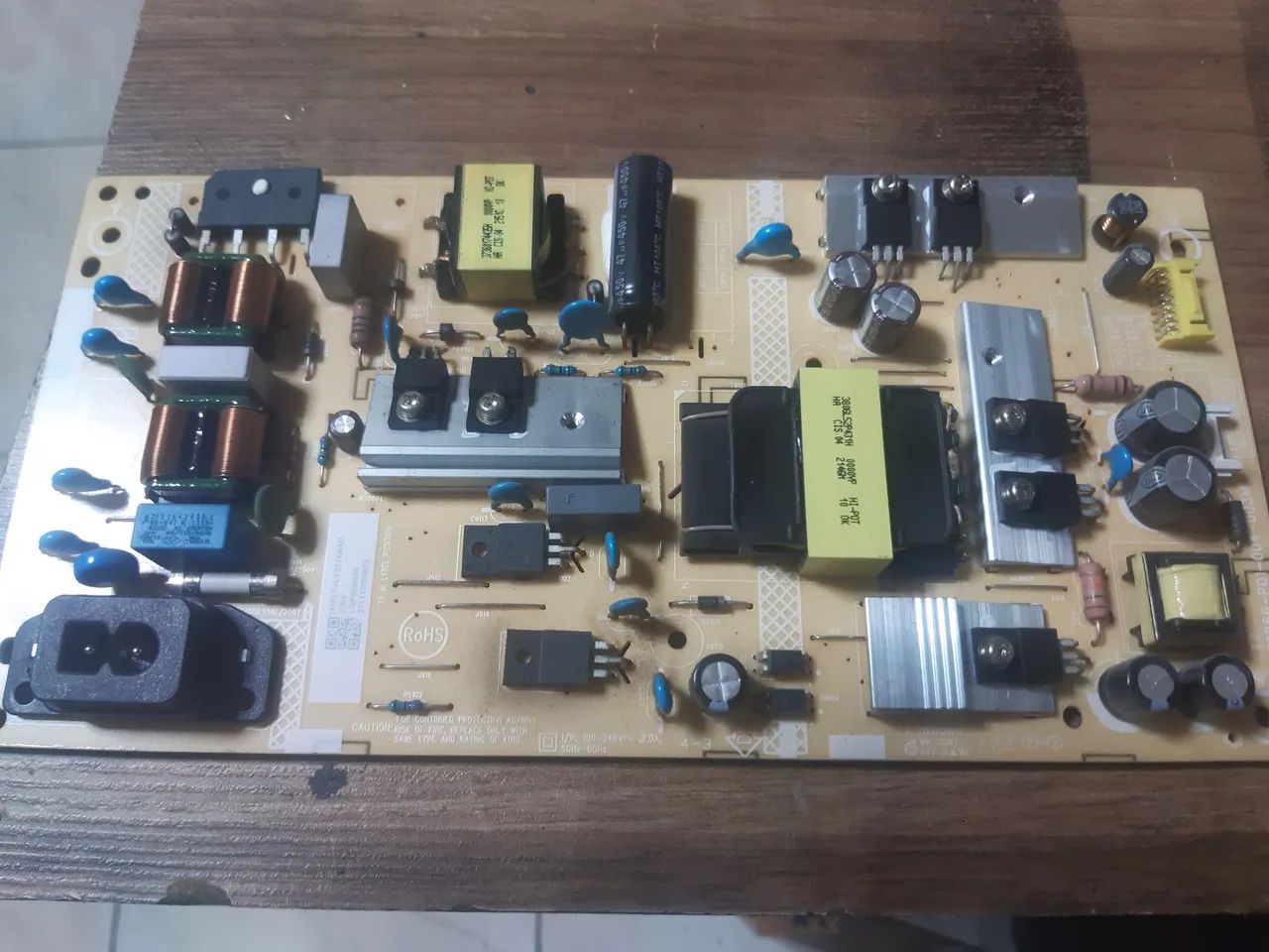 Placa fonte da tv Philips 50pug7406/78 - Foto 2