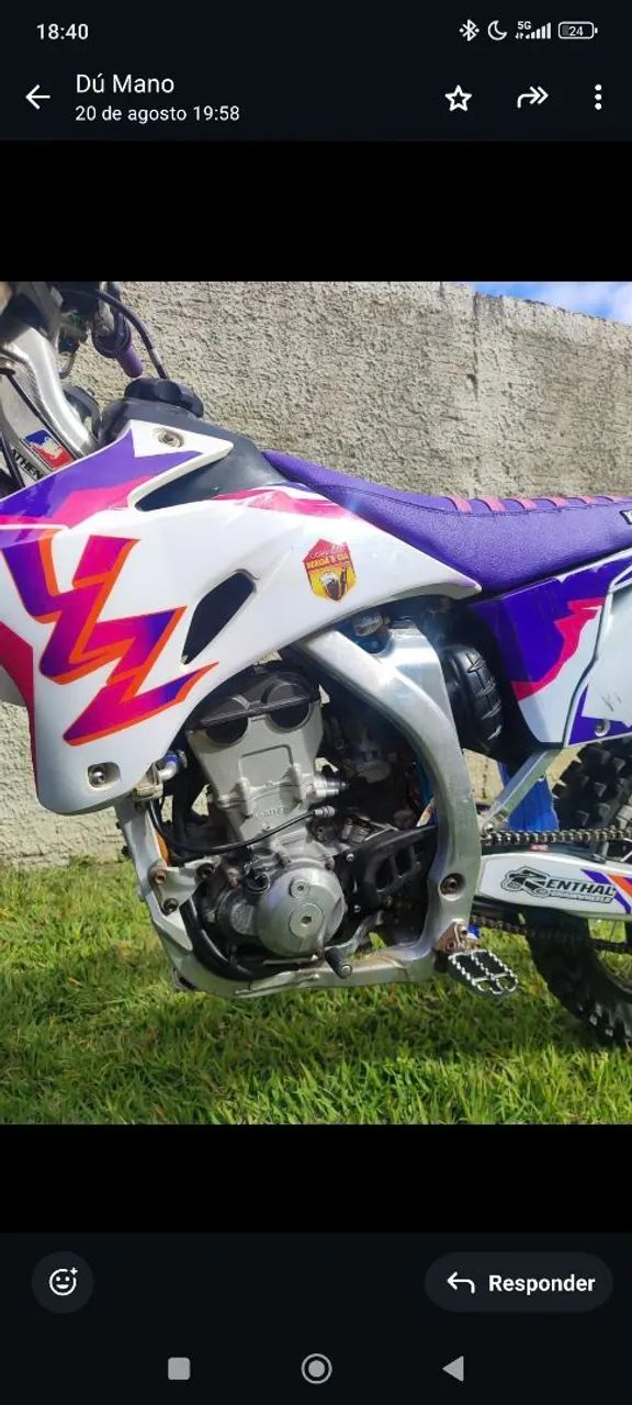 Moto de  trilha importada  - Foto 4