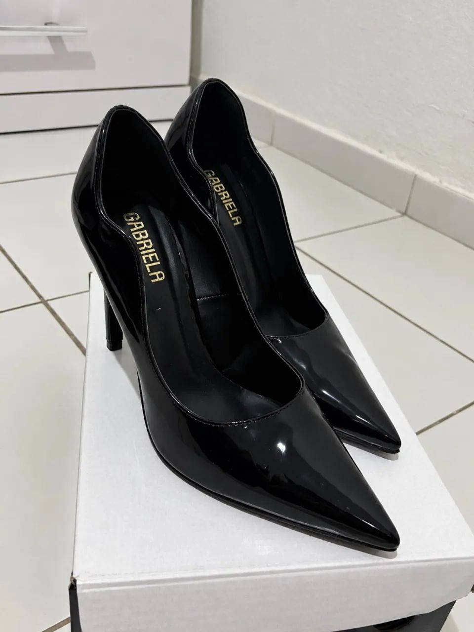 Scarpin preto novo 