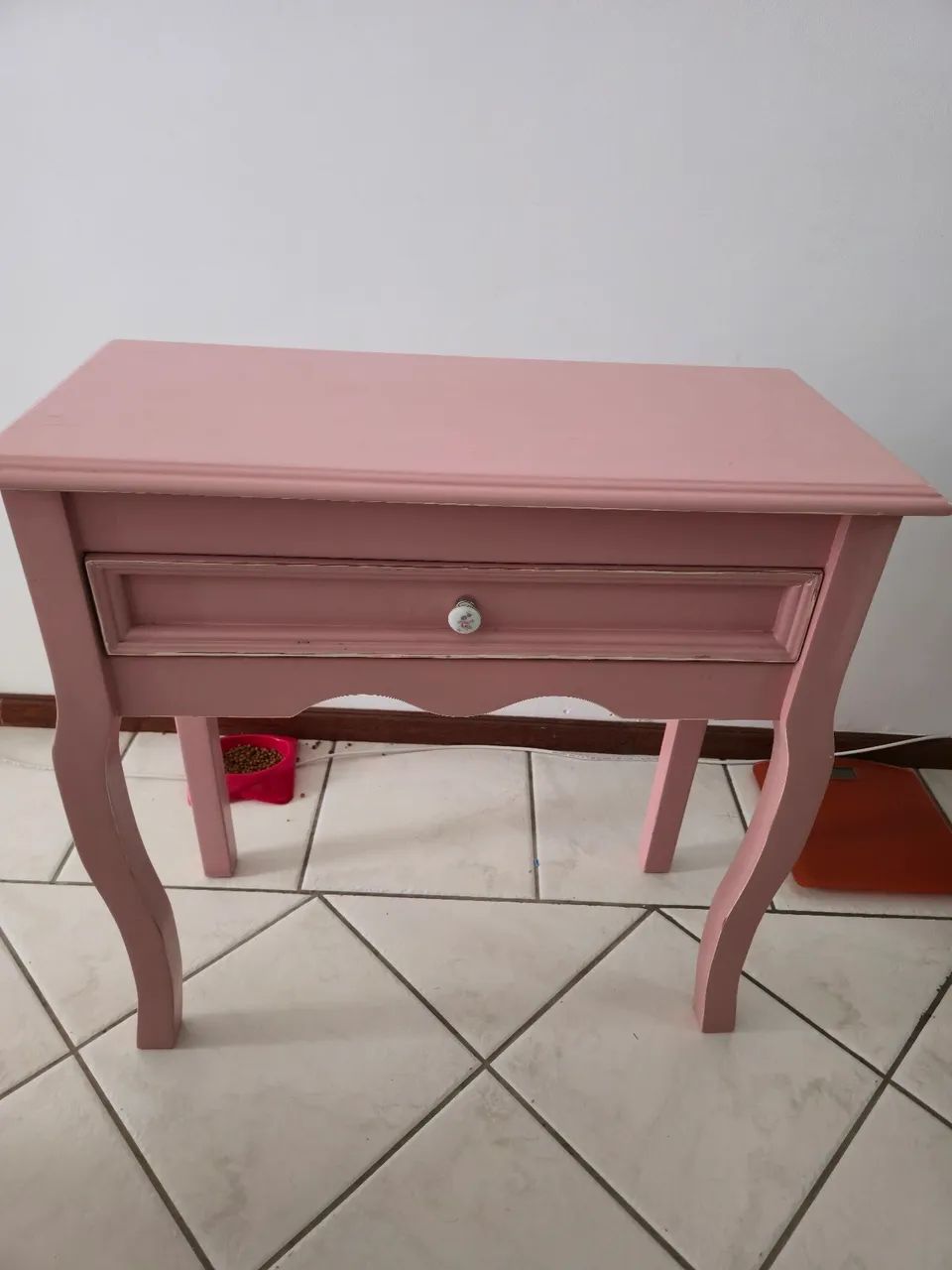 Penteadeira rosa