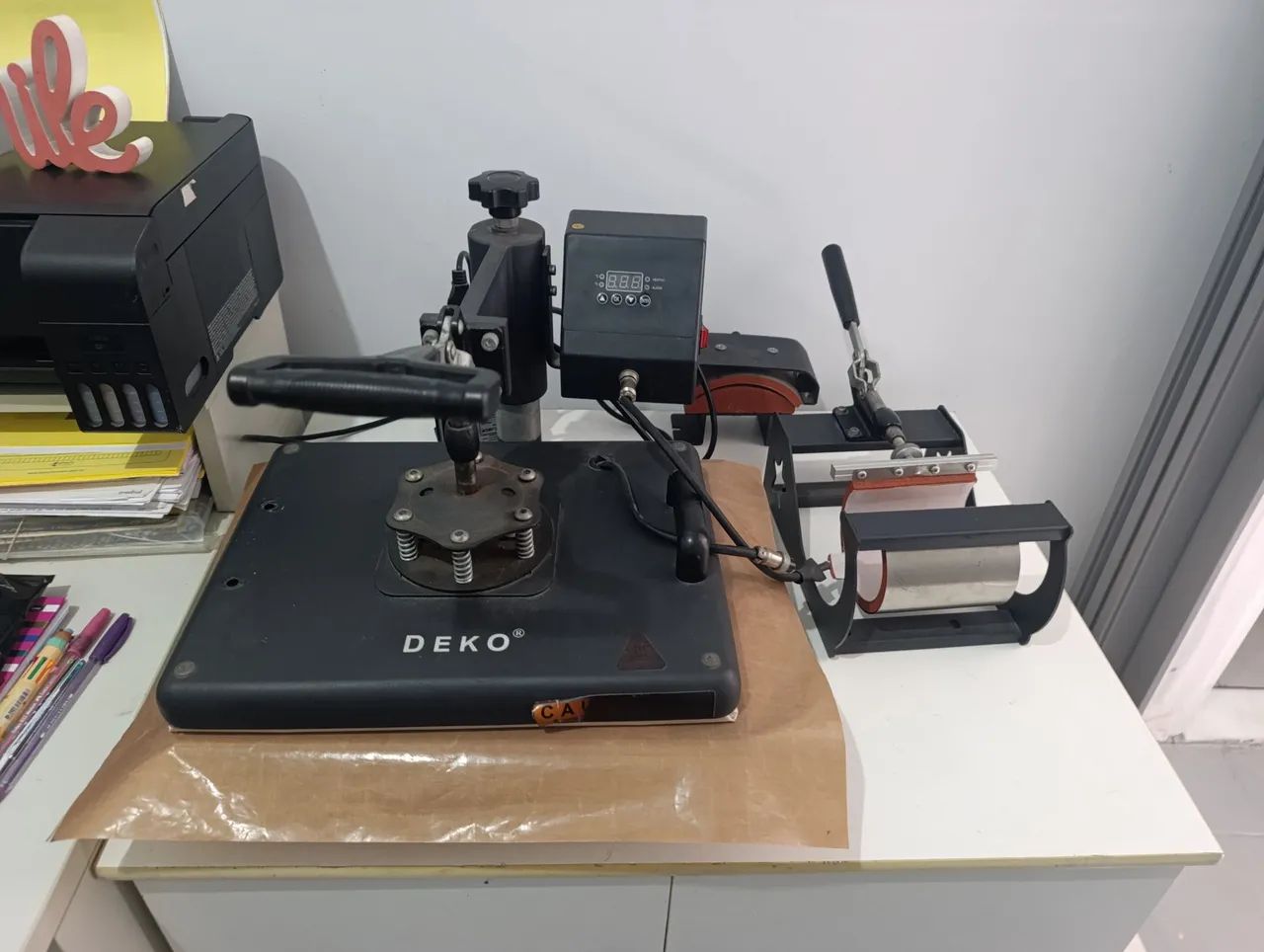 Prensa térmica Deko 10 em 1.