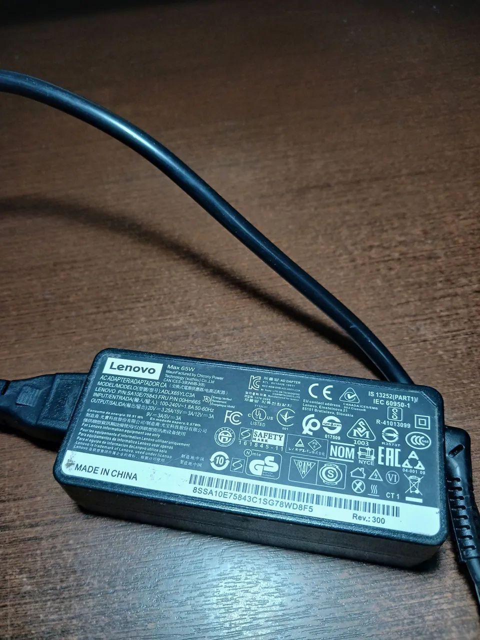Carregador Lenovo Original USB-C - Foto 2