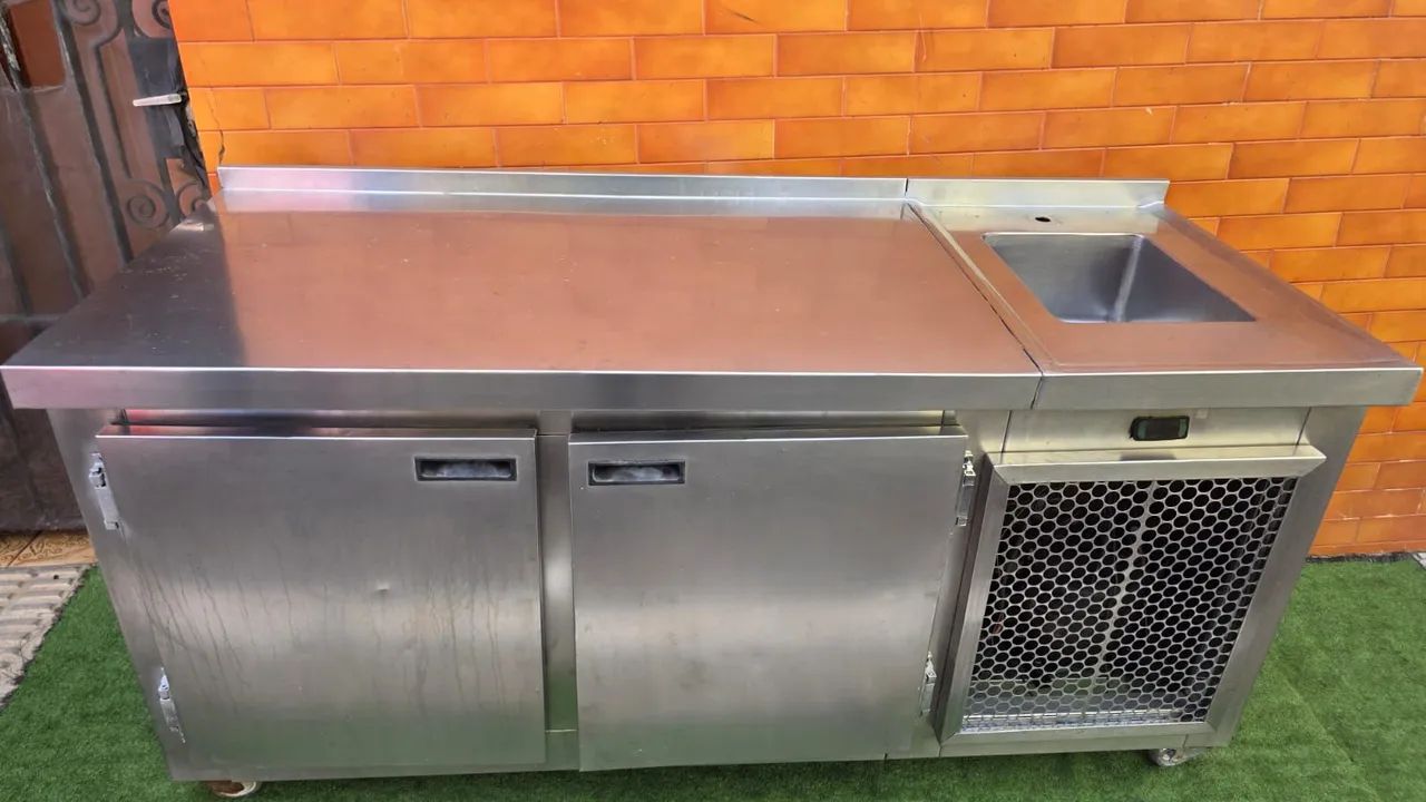 Balcão refrigerado inox  - Foto 3