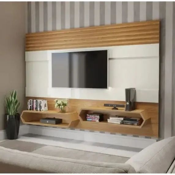 Painel Suspenso Para Tv de Até 65 Polegadas 100% Mdf - Foto 3