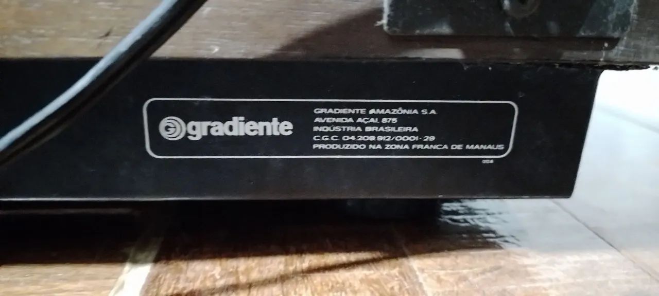 Aparelho  gradiente  toca disco   - Foto 4