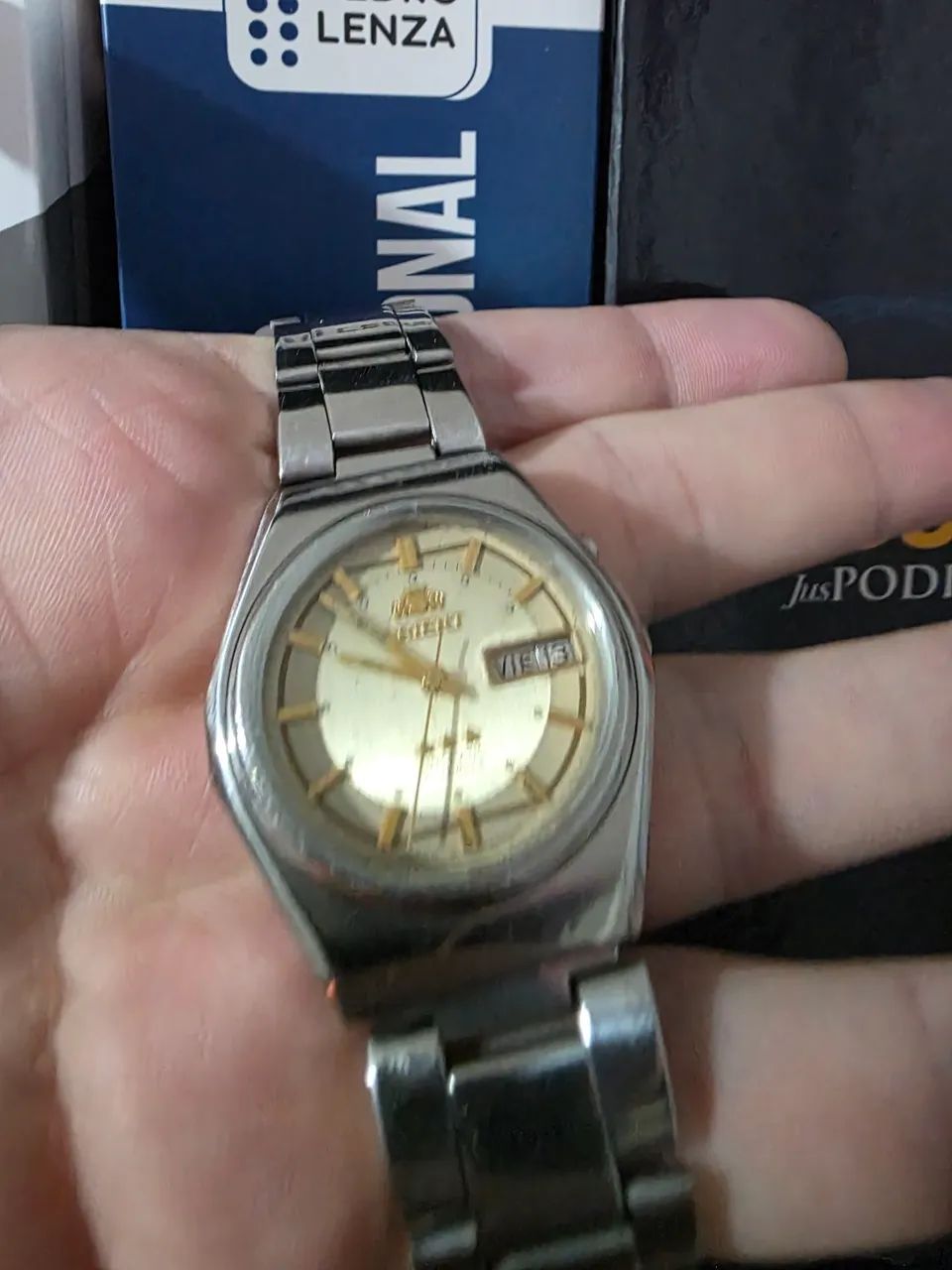 Orient 3 Estrelas Automático Vintage - 21 Jewels Original - Foto 2