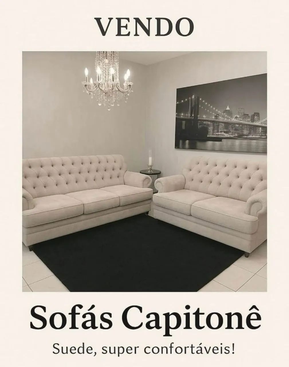 Conjunto de sofás 2 e 3 lugares - Foto 5