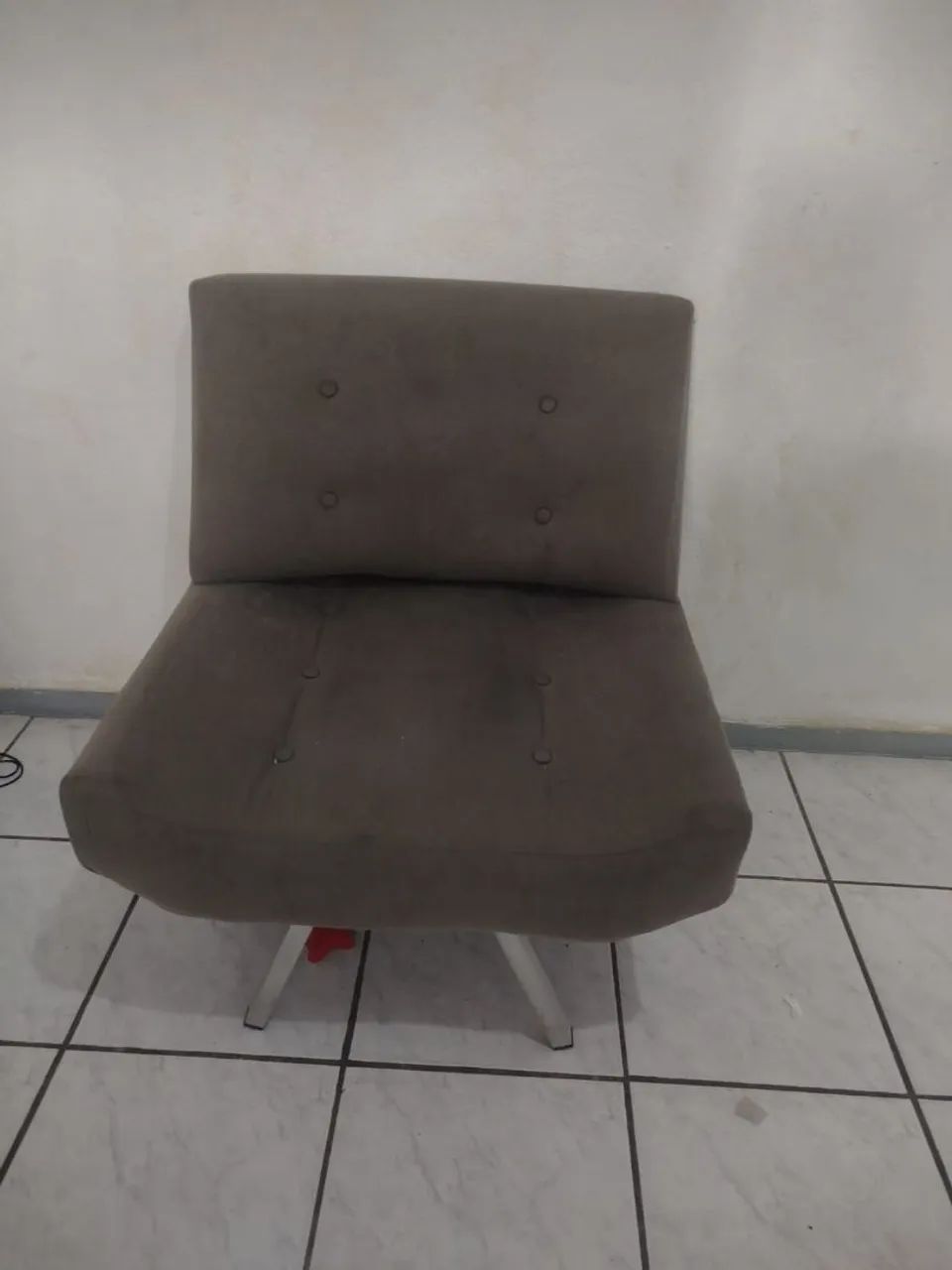 Poltrona acolchoada