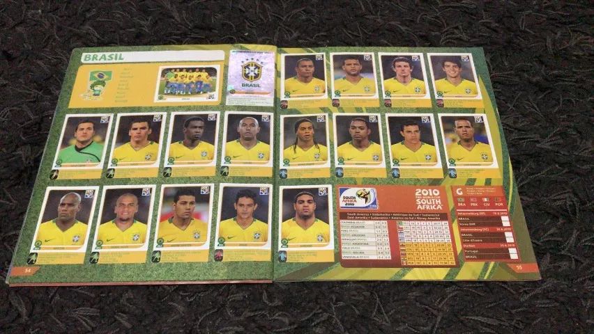 Album da Copa 2010 Complétissimo Com Encarte Visa Original - Foto 4