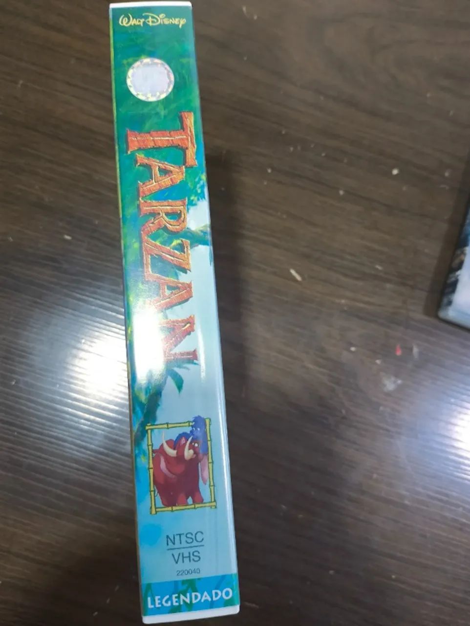 FITA VHS TARZAN LEGENDADO  - BEM CONSERVADA  - Foto 3
