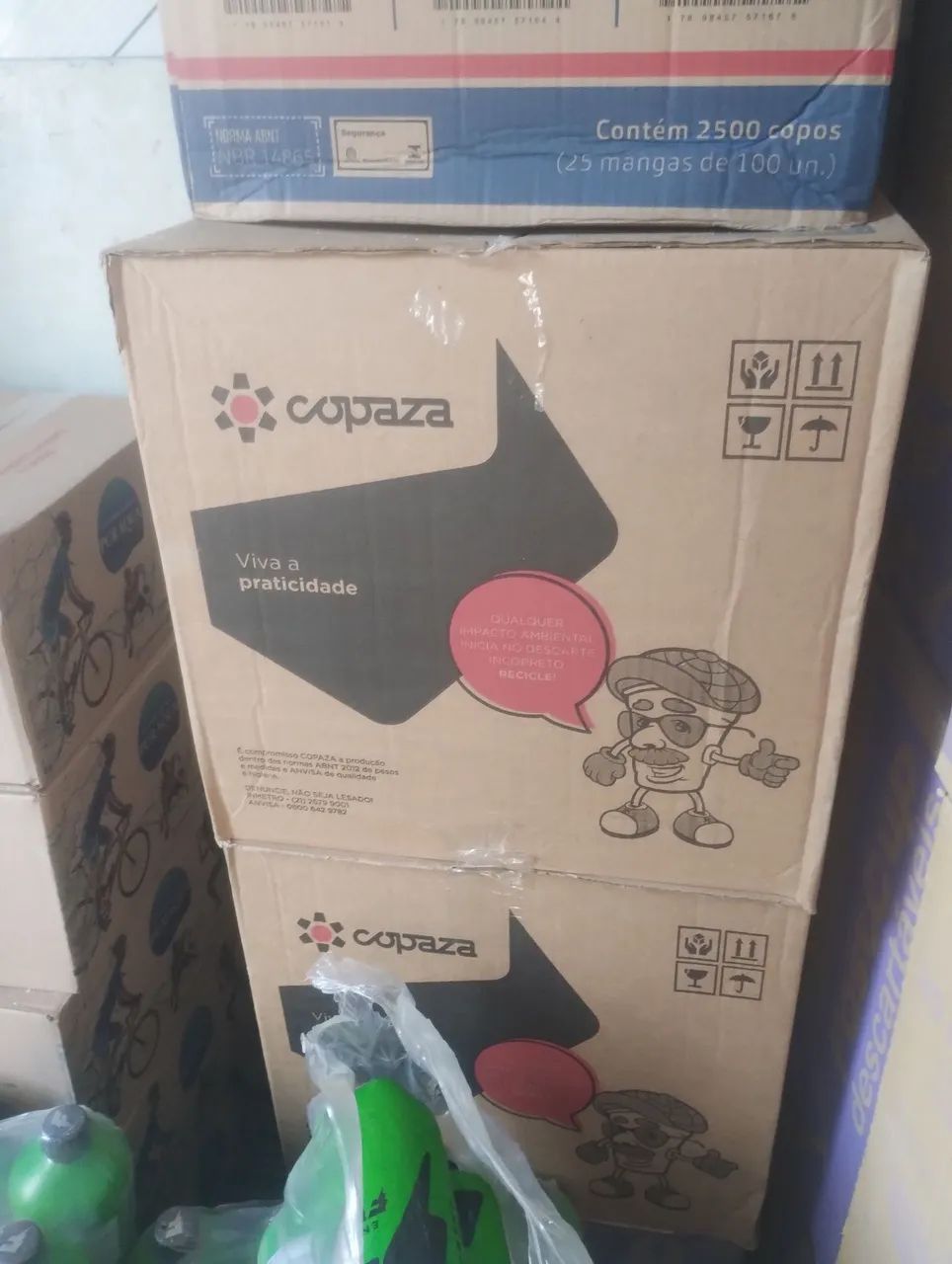2 500 copos descartáveis  - Foto 3