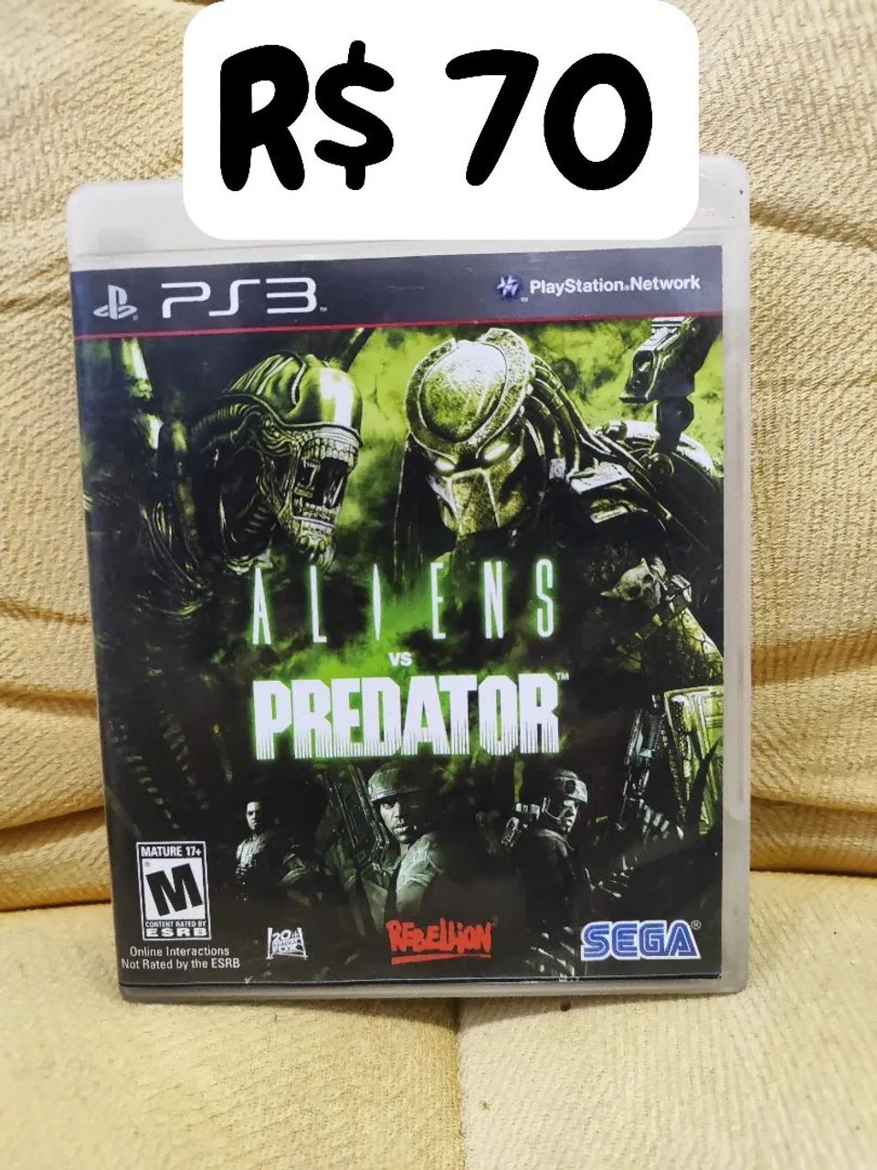 Aliens vs Predator PS3