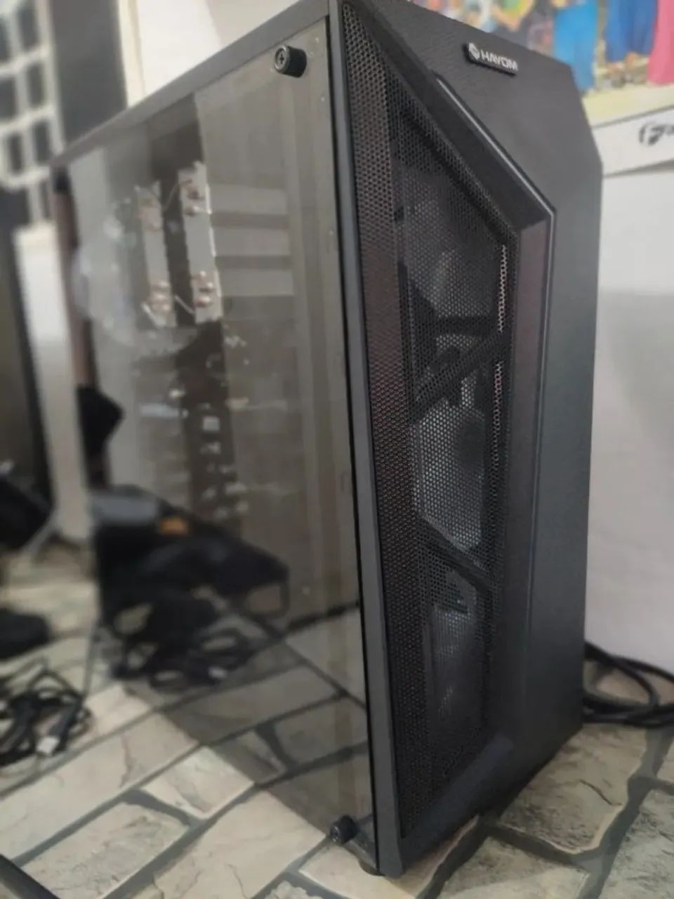 Gabinete Hayom 1713 Amassado com 2 Fans com Defeito