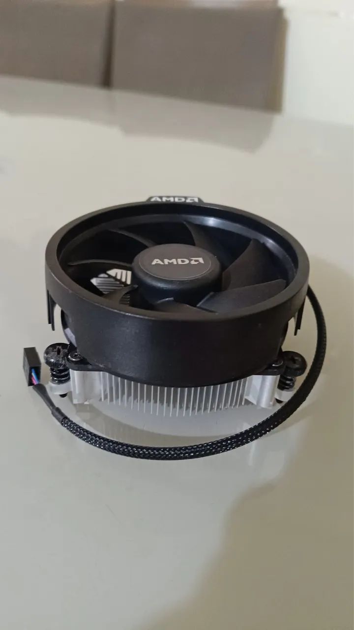 Kit upgrade ryzen 5 3600 + placa mãe A320M  - Foto 5