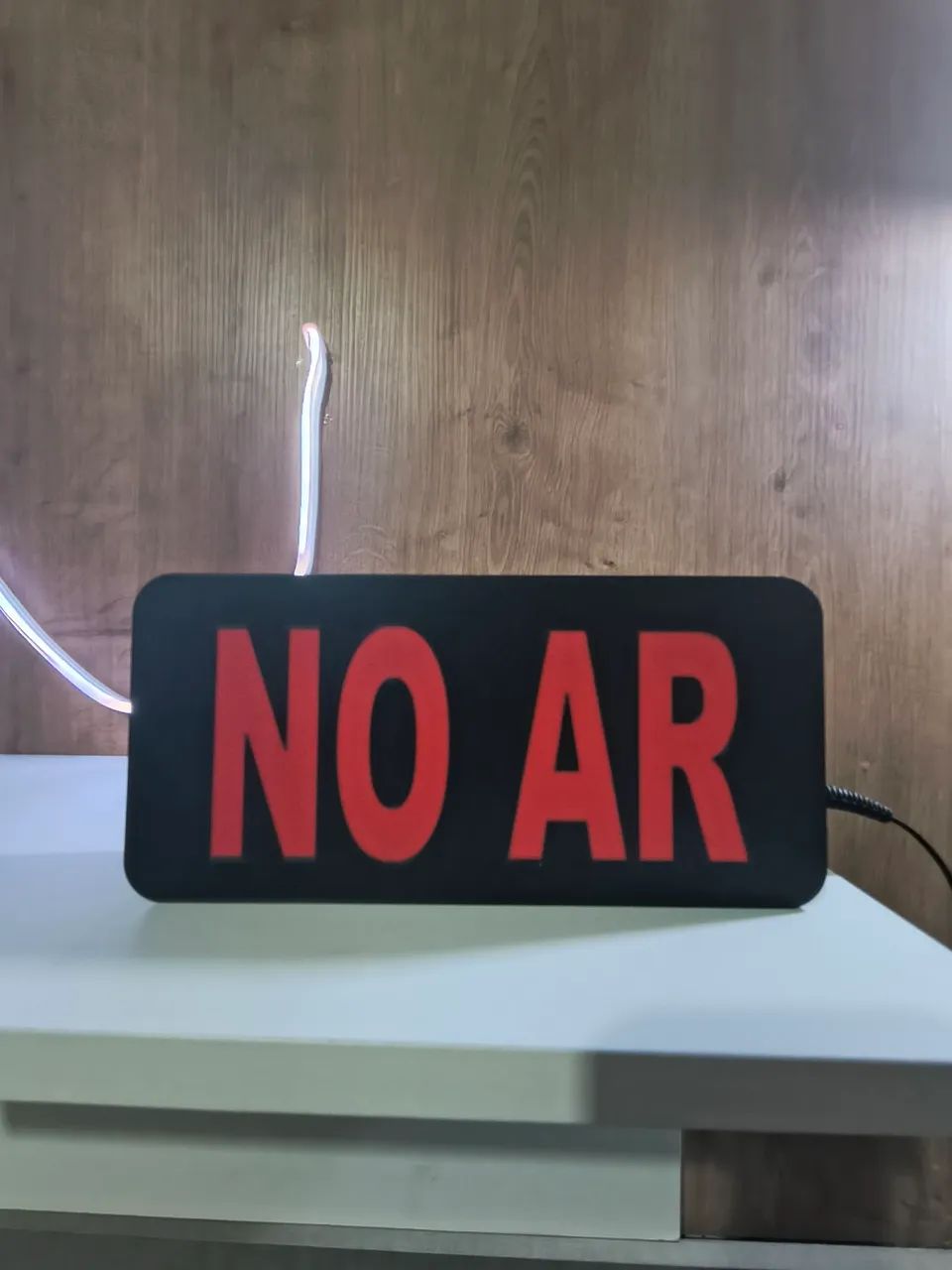 Luminária Led NO AR de um toque no seu Studio , setup gamer e decoração em geral  - Foto 4