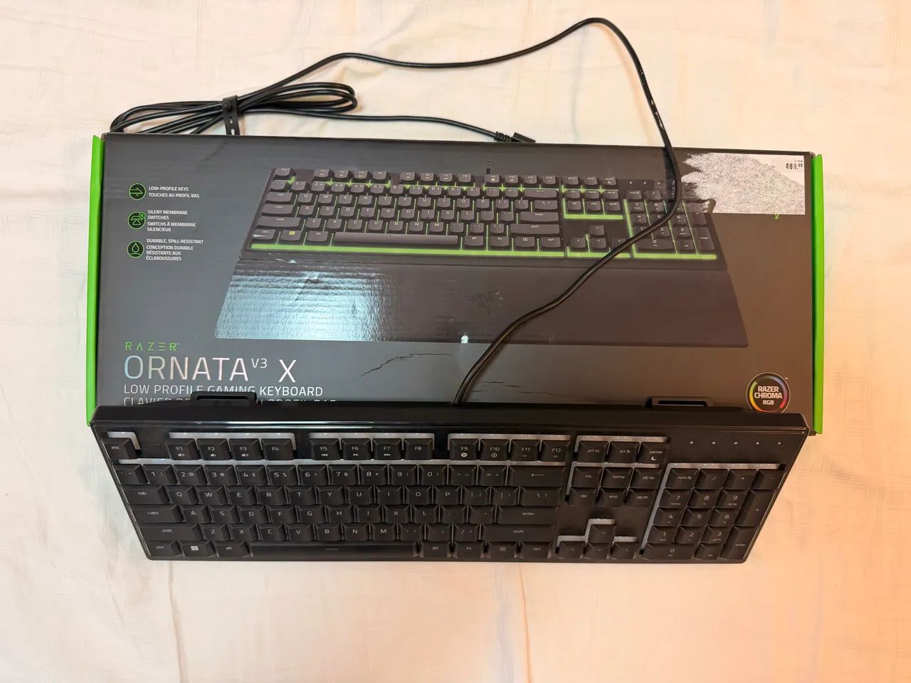 Teclado razer ornata v3 X