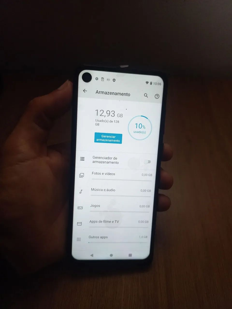 Celular Moto one Vision Zerado - Foto 4