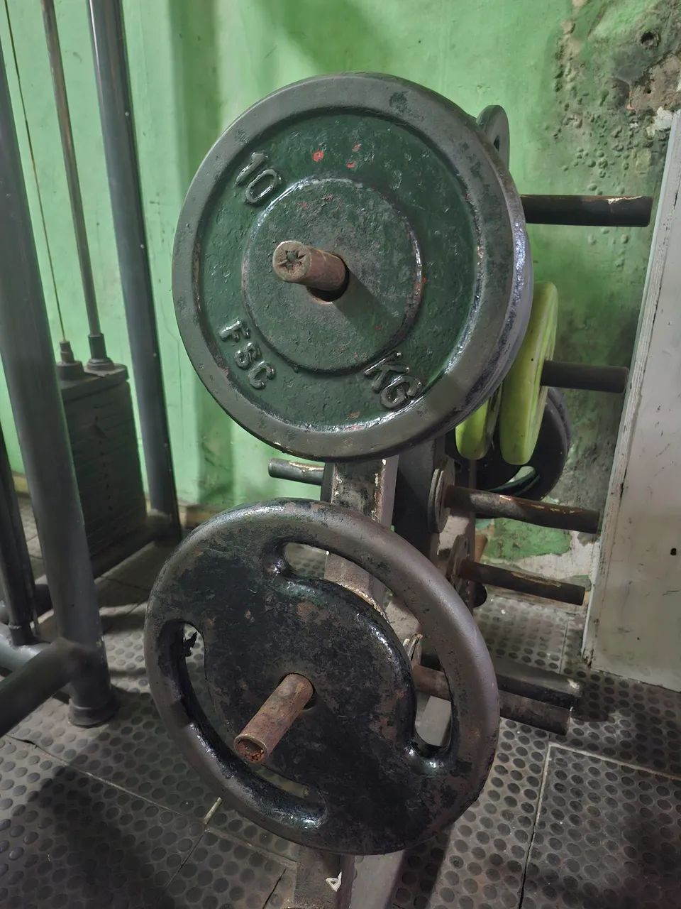 Anilhas de ferro, 8,00 kg  - Foto 2