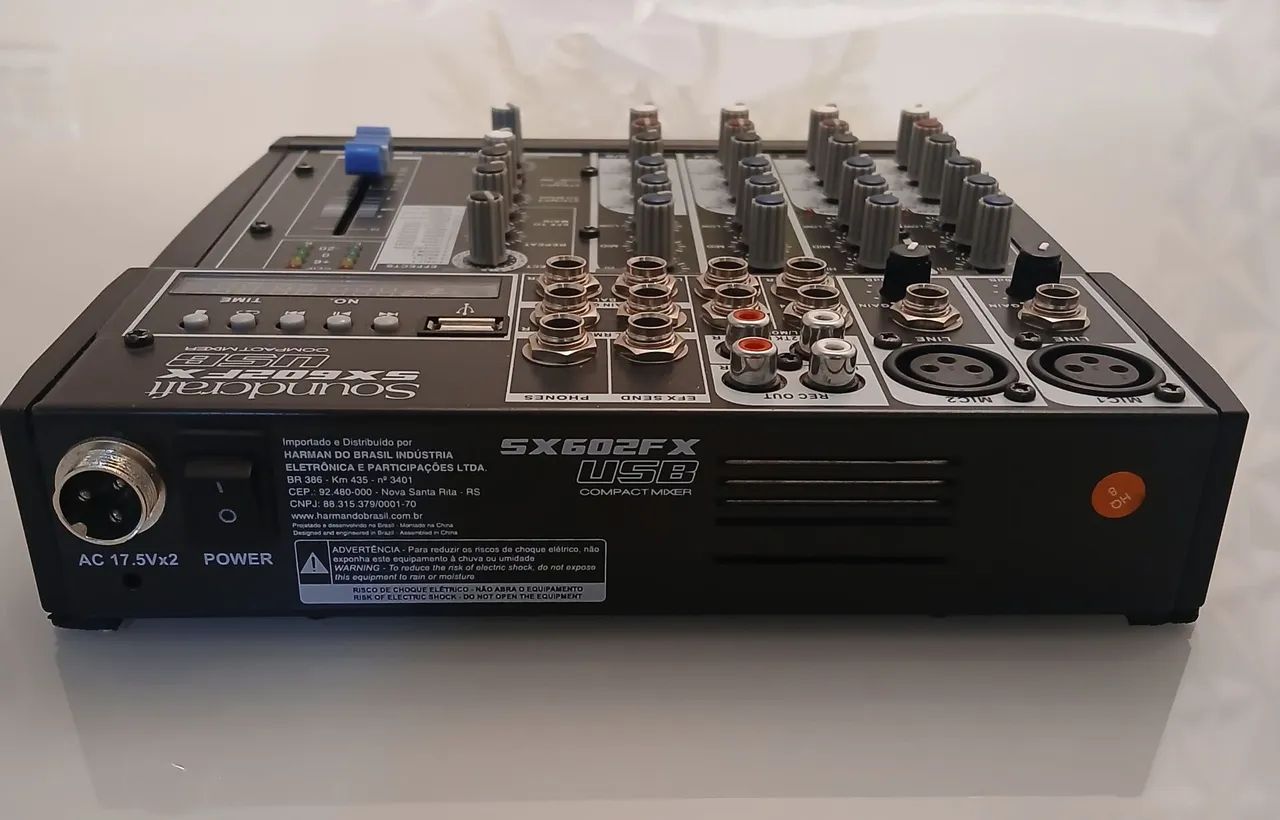Mesa de Som Soundcraft SX602FX-USB<br> - Foto 3