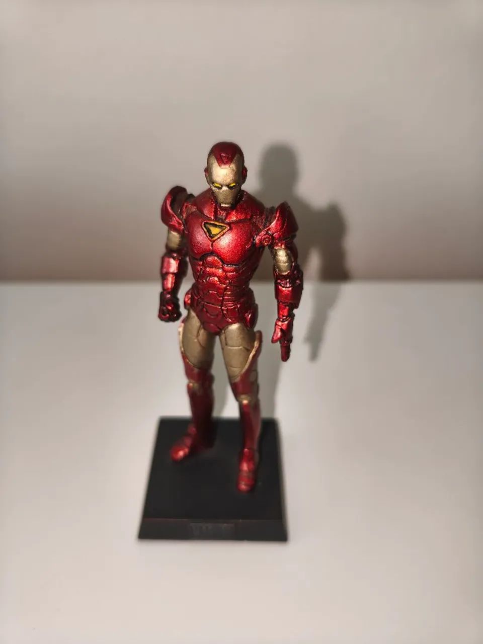 Miniatura Homem de Ferro Eaglemoss Marvel #12 Metal + Caixa + Fascículo