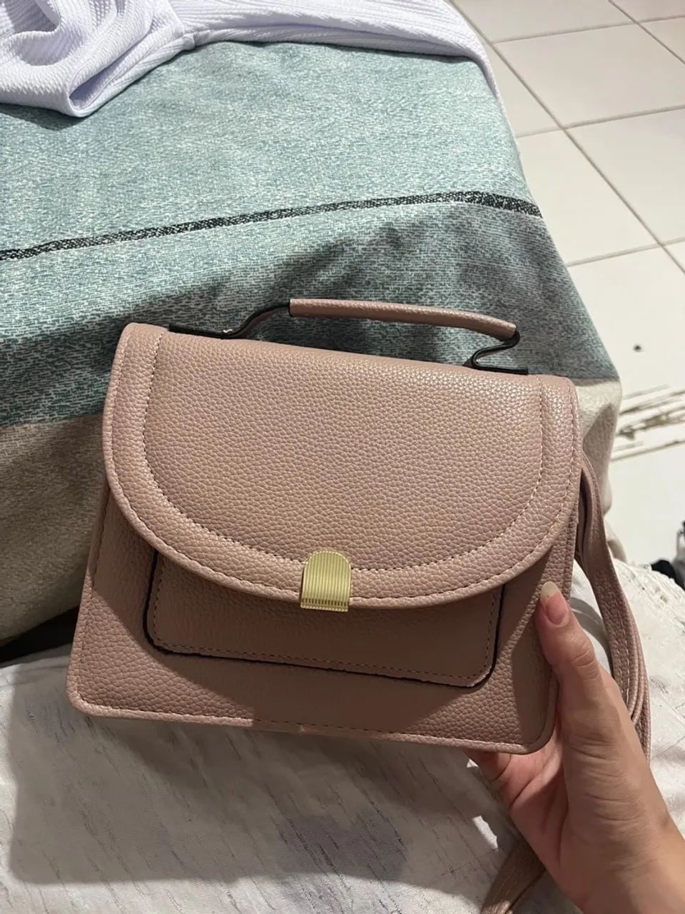 Bolsa rosa bebê 