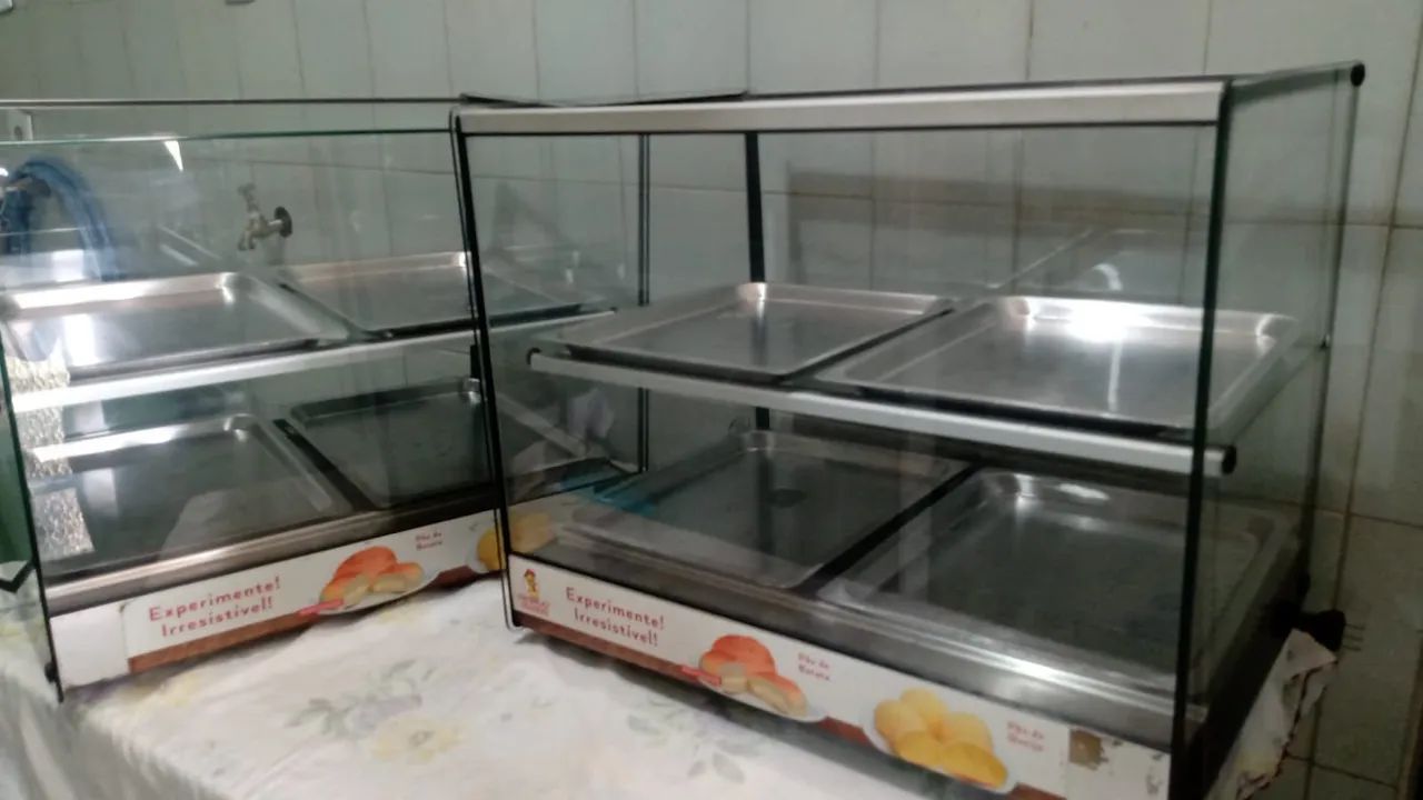 2 estufas dois andares com 4 bandeijas usada - Foto 2
