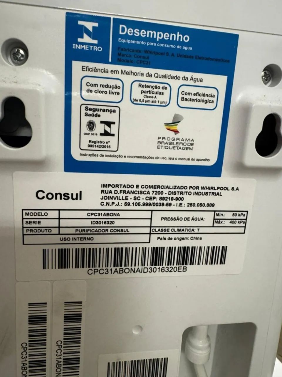 filtro de agua Consul - Foto 2