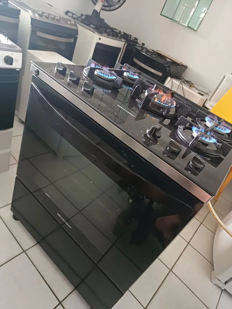 Fogão automático mesa de vidro  - Foto 3