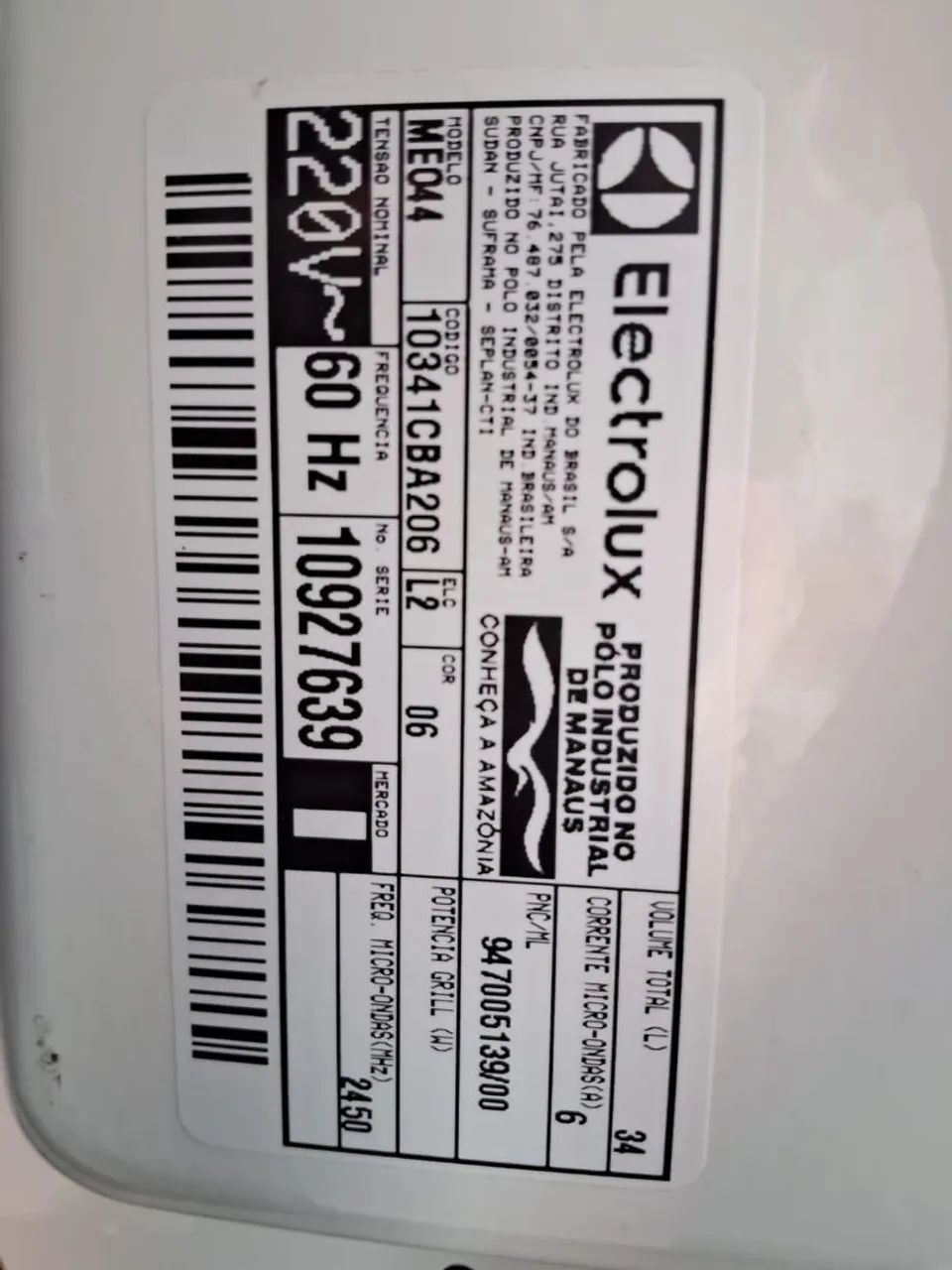 Microondas Grande Electrolux 34 litros - Foto 4