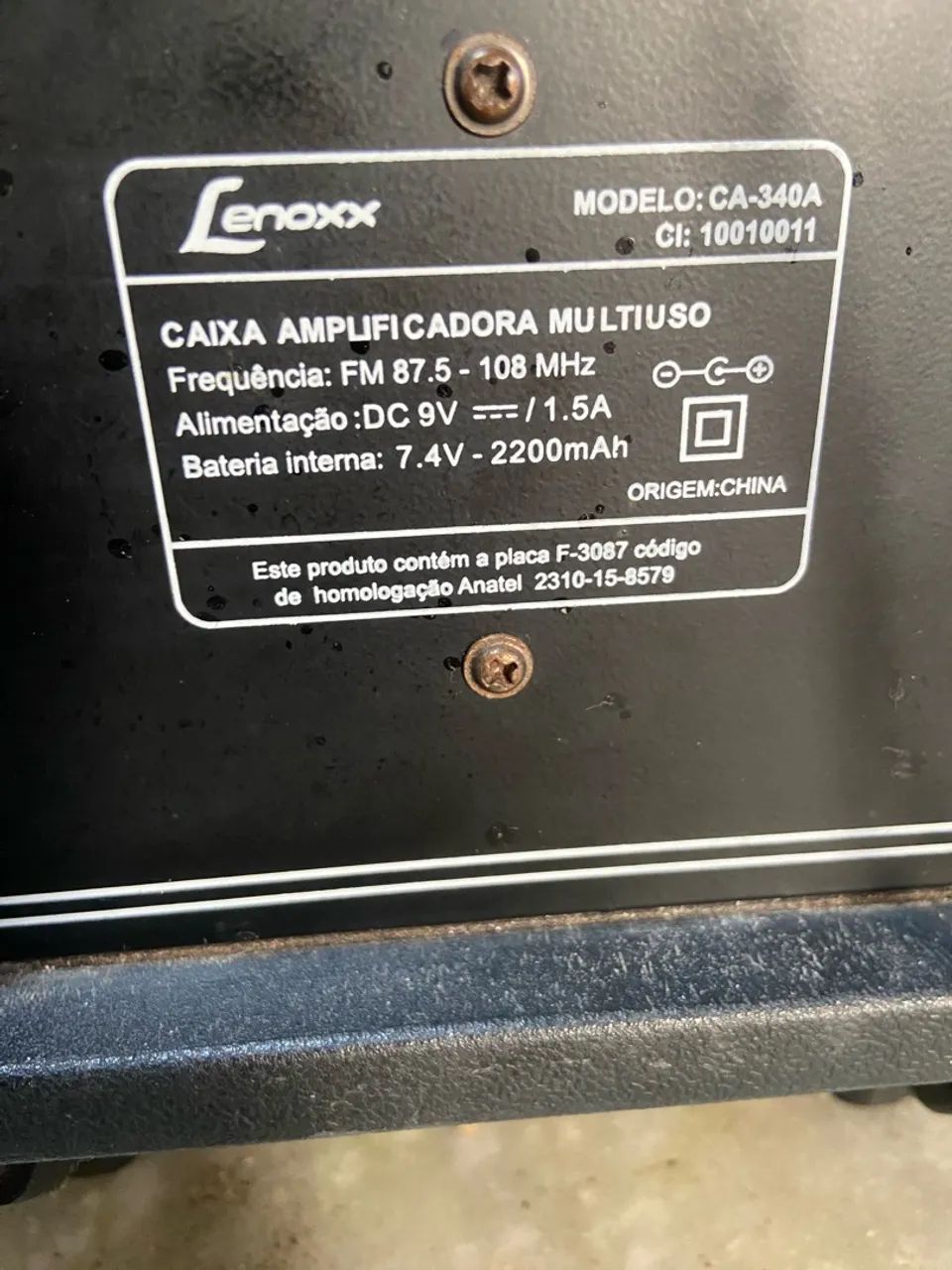 ? VENDO CAIXA DE SOM LENOXX CA-340A - Foto 3