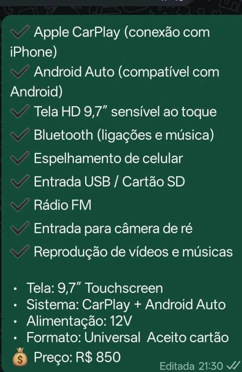 Multimídia Android RA929