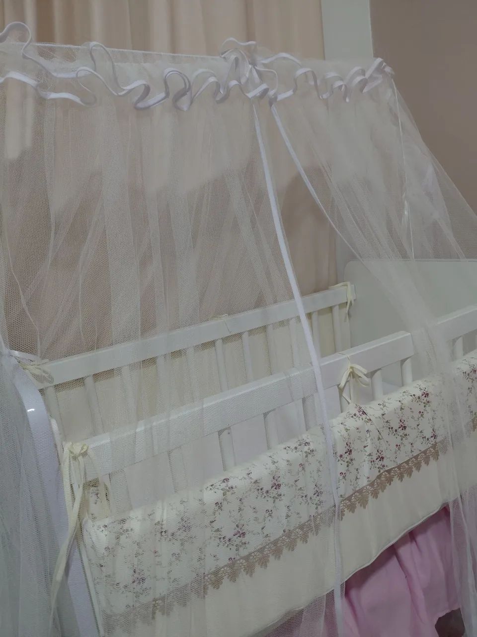 Mini berço para bebê  - Foto 4