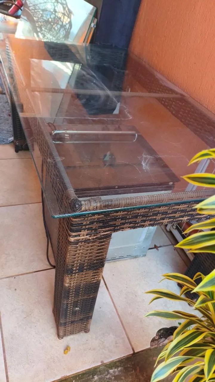 VENDO MESA DE JUNCO , BANHEIRA E PISCINA  - Foto 2