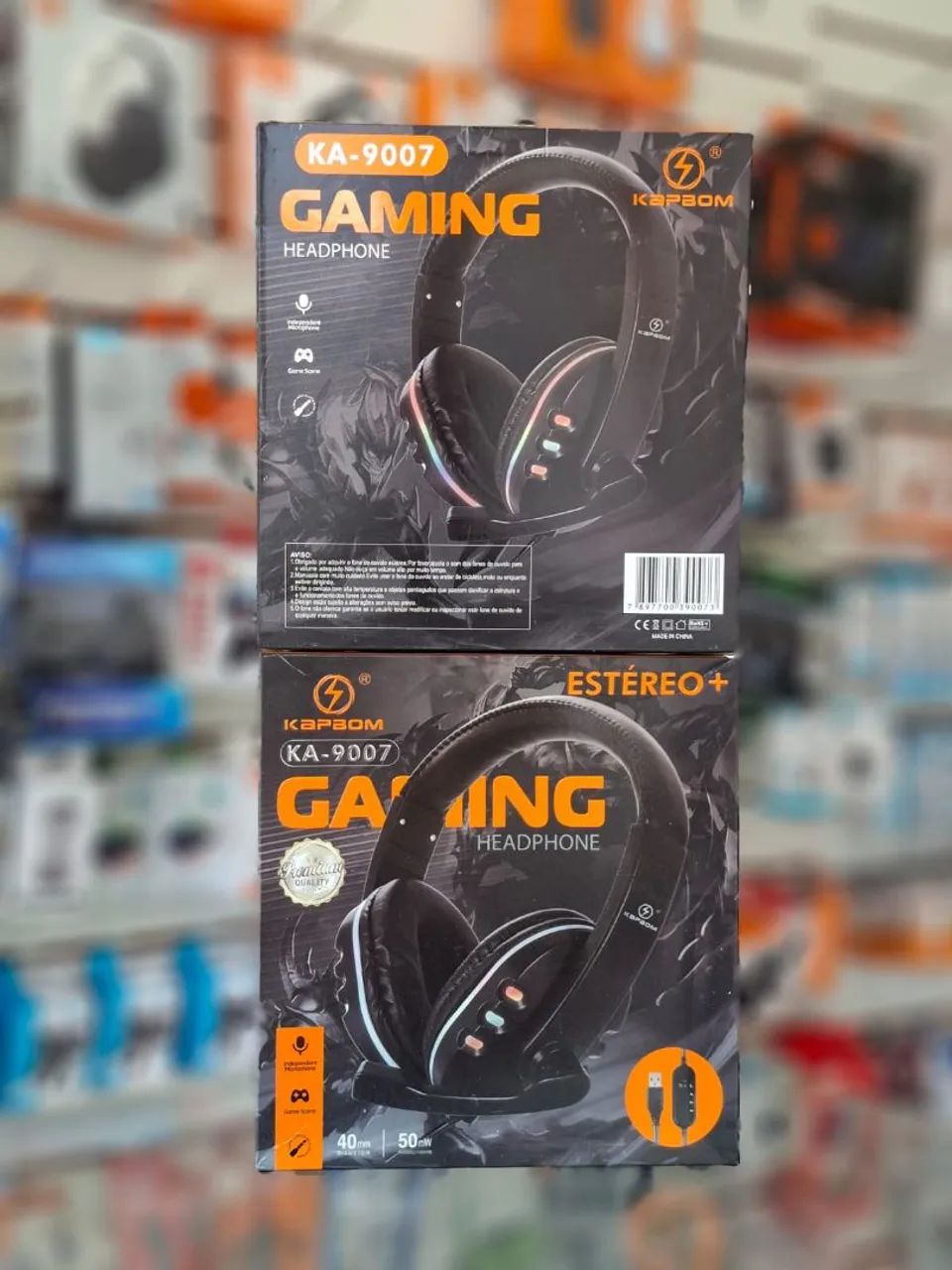 Headset gamer USB com microfone - entrega em são Luís e região 