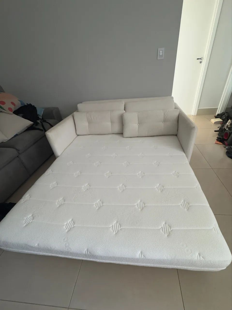 Sofá cama Lungo (Anjos Colchões)