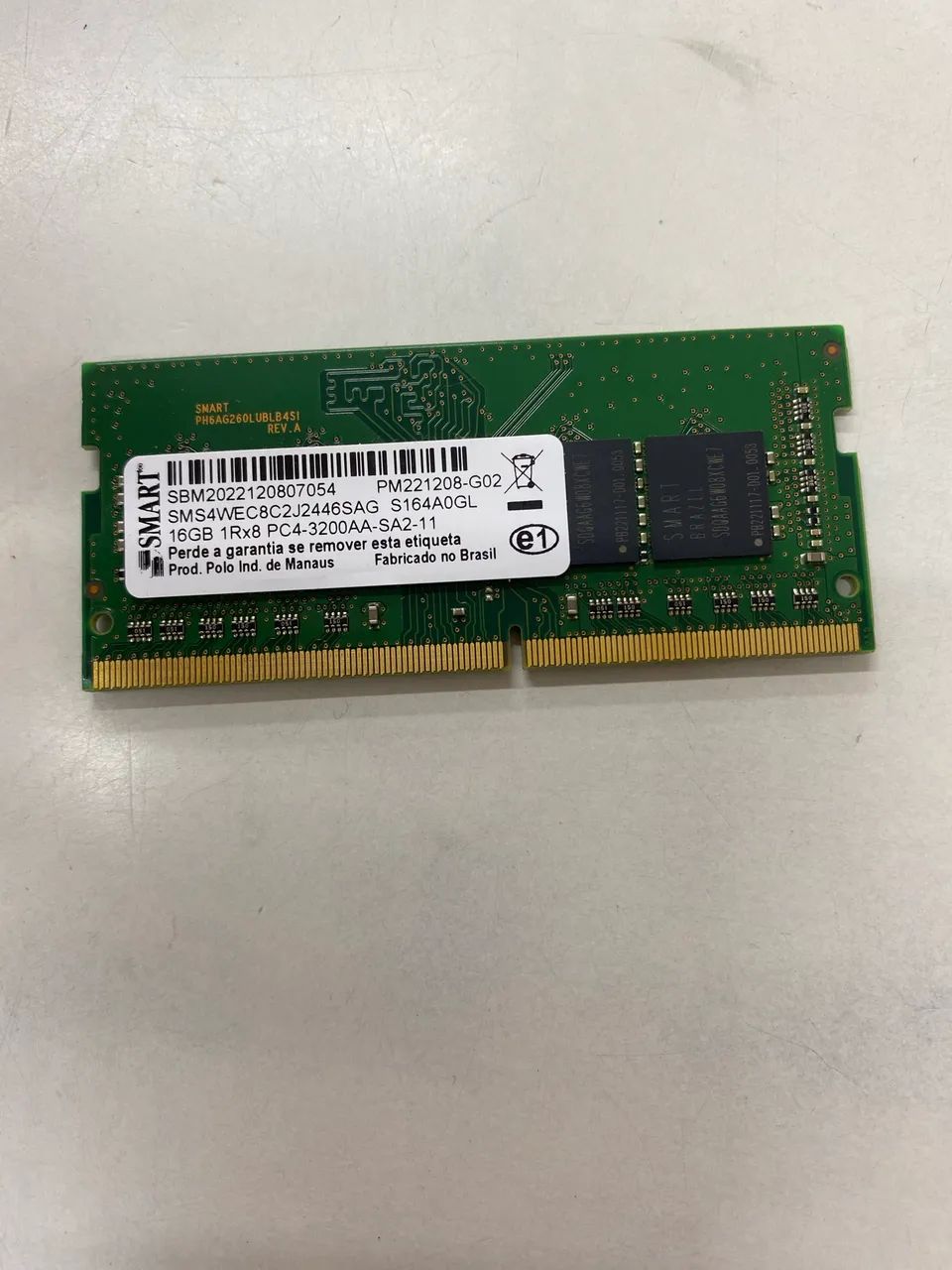 MEMÓRIA RAM NOTEBOOK 16GB DDR4