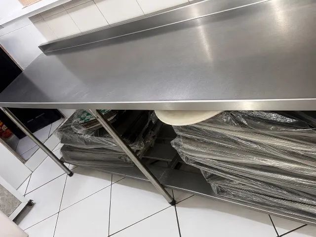 Bancada de inox 