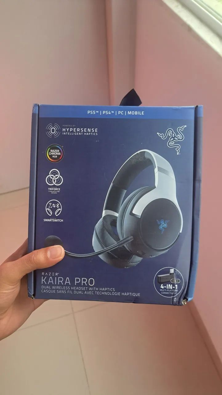 Headset Razer Kaira Pro para PS5 - Foto 5