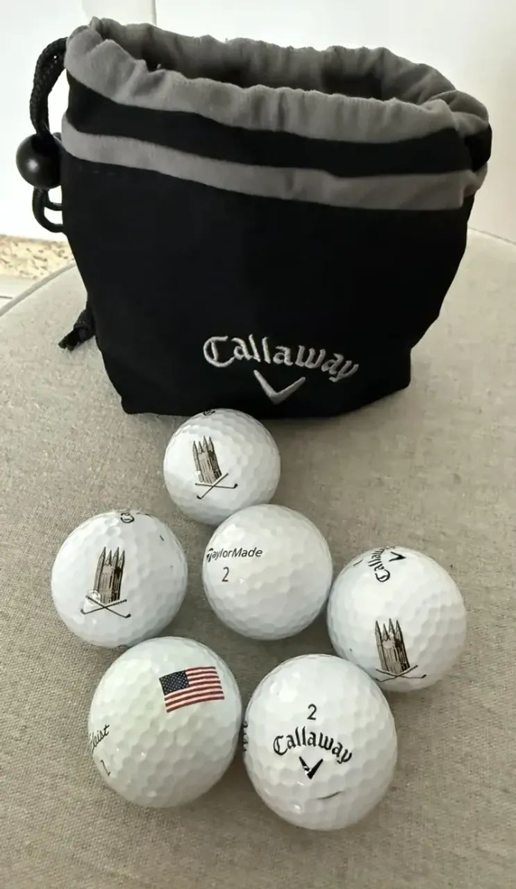 Callaway Saco De Transporte Bola De Golfe Com 6 Bolas - Foto 3
