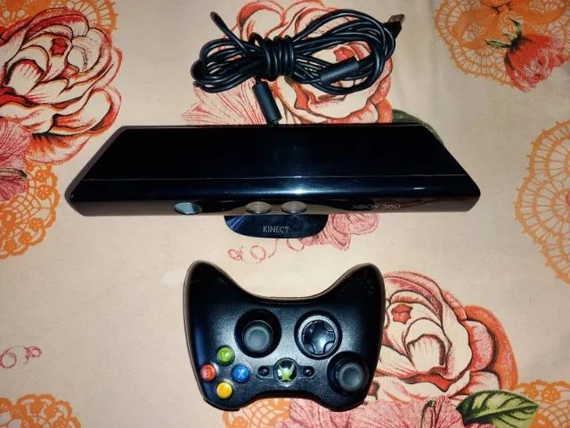 Controle e kinect originais do xbox 360