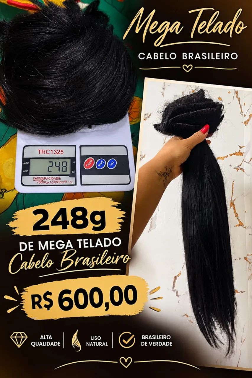 Mega hair/ cabelo humano